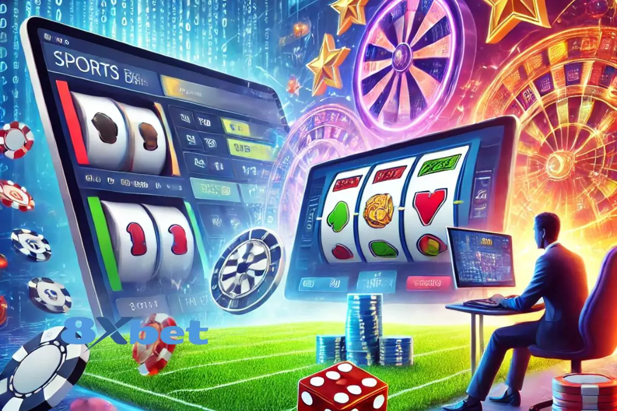 Giao diện 8xbet đẹp mắt, đẳng cấp, trực quan