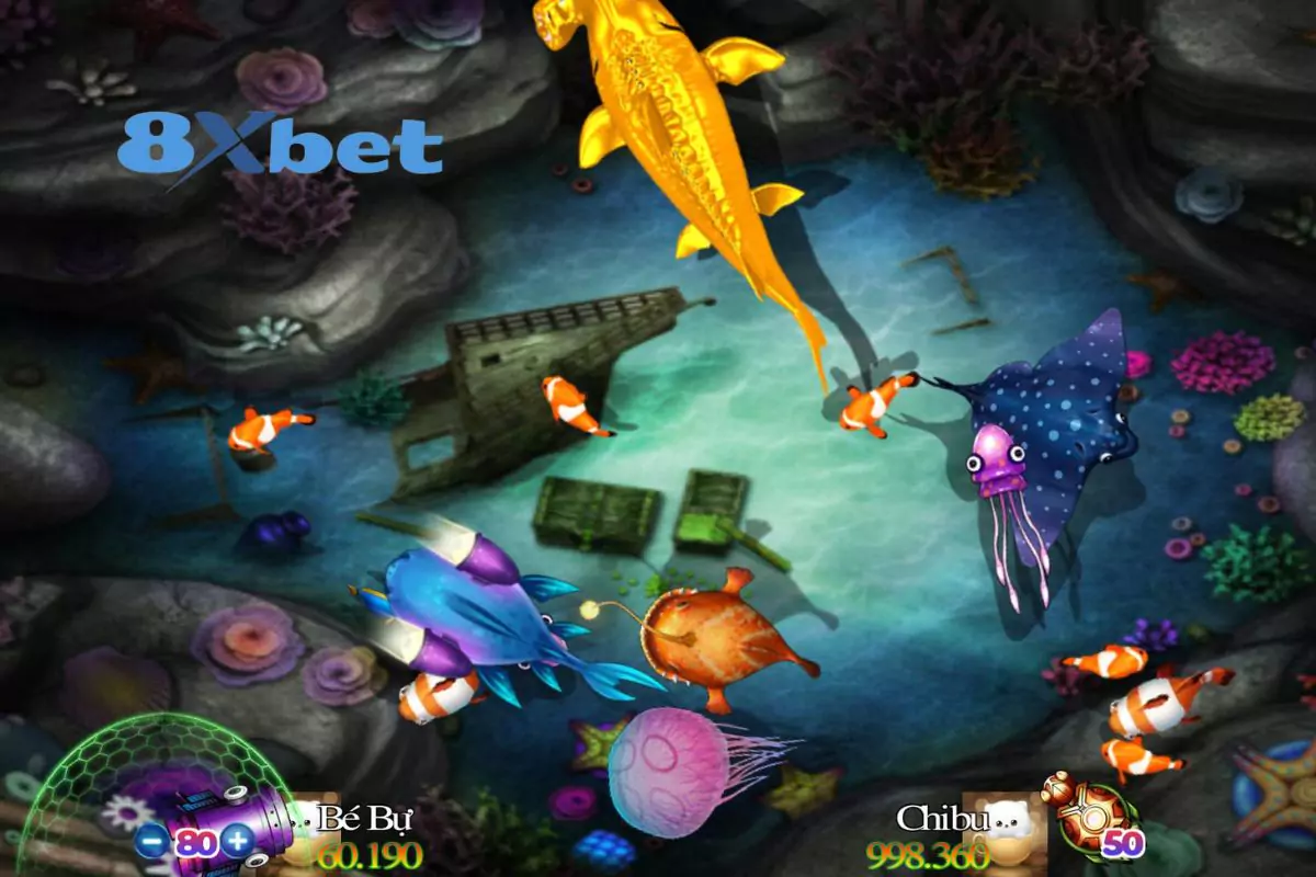 Vì sao sảnh cược bắn cá ở 8xbet lại hấp dẫn người chơi?