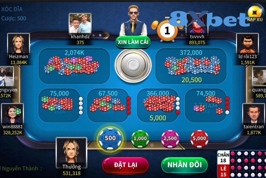 Đánh giá tổng quan về game bài tại 8xbet